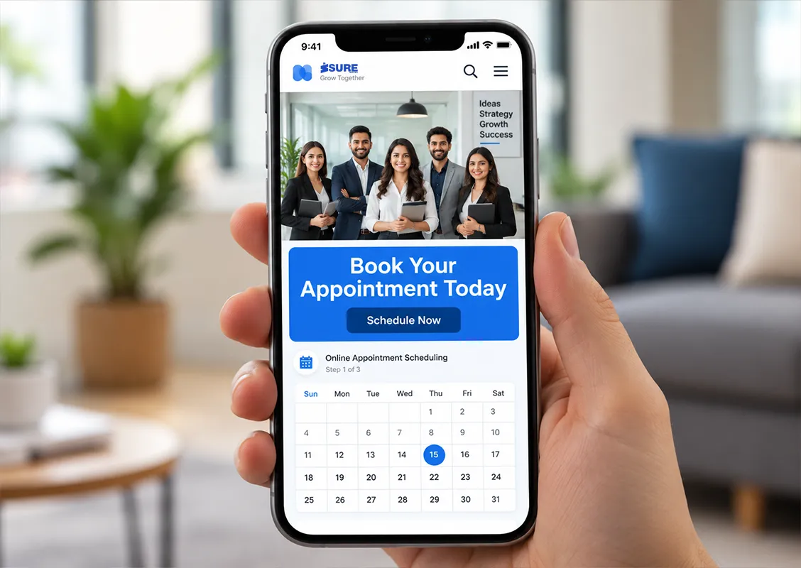 Book an appointment with Isuremedia