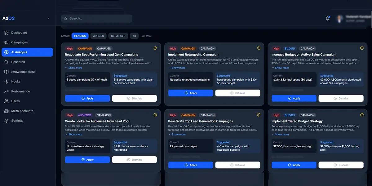 Isuremedia, AdOS Platform