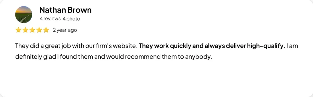 Client review 9